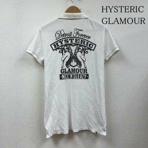 ヒステリックグラマー セクシーガール プリント レディース ポロシャツ HG 半袖Tシャツ ヒステリックミニ ヒスミニ 4CH-0402 M