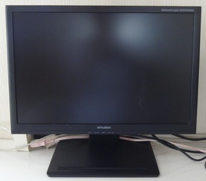 注目：MITSUBISHI ★ 三菱 20.1型ワイド液晶ディスプレイ RDT201WDL(BK) ★ 完動品