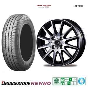 新品4本SET SPEC-K ブリヂストン ニューノ NEWNO 2023年 145/80R13インチ JF系 N BOX スラッシュ JH系 N WGN N ONE ウェイク プレオ