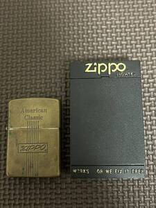 ZIPPO ジッポー　ライター　1988年製　オイルライター　タバコ　喫煙　 American Classic