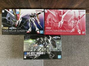 新品 RG HG 1/144 ソードインパルス フォースインパルス SpecII ダガーL プレミアムバンダイ限定 ガンプラ プラモデル セット まとめ