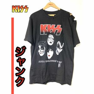 【ジャンク】90s KISS ALIVE WORLDWIDE 96’97 黒　Large
