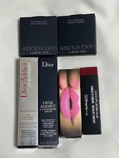 デパコス Dior ADDICTION MAC 3ce アイシャドウ リップ