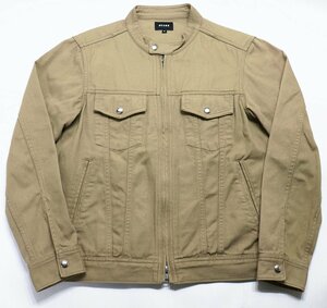 BEAMS (ビームス) Stand Collar Jacket / スタンドカラージャケット BMM-288B-A15 美品 カーキ size M