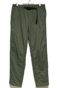 【美品】GRAMICCI NYLON-FLEECE TRUCK PANTS（M）オリーブ グラミチ ナイロン フリース トラック パンツ アンクル丈 秋 冬 防風 防寒