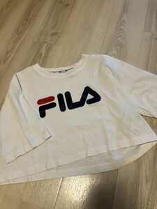 FILA クロップドTシャツ　白