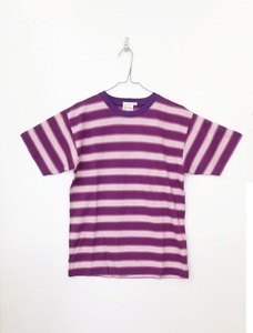 PEARL DIVERパールダイバー/2234252ジャガード半袖Tシャツ/600 purple/M