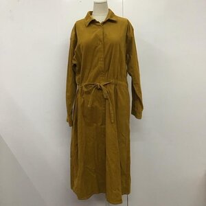 studio CLIP M スタディオクリップ ワンピース ロングスカート One-Piece Long Skirt マスタード / マスタード / 10124429