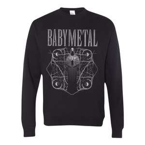 新品　BABYMETAL　REAPER CREWNECK SWEATSHIRT　海外Ｌサイズ　海外公式　海外スウェット　スエット　ベビーメタル