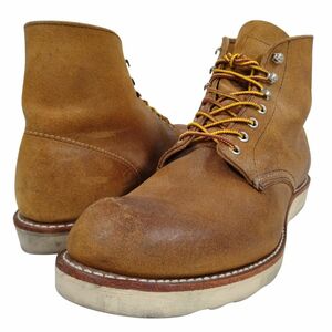 RED WING レッドウィング 8181 ミュールスキナー スウェード プレーントゥ ブーツ シューズ ブラウン系 サイズUS11D=29cm 正規品 / 34520