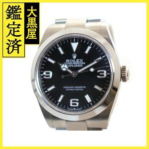 2024年　ROLEX　ロレックス　エクスプローラーI 40mm　224270　ステンレススチール　ブラック文字盤　メンズ　腕時計【200】