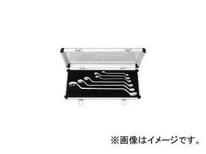 スーパーツール/SUPER TOOL 45度両口めがねレンチセット(6丁組) S4506N(3849384) JAN：4967521314466