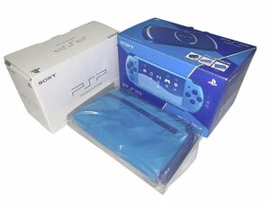 極美品　PSP 本体　バリューパック スカイブルー　マリンブルー　　psp3000