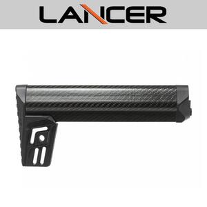 在庫2個 LANCER SYSTEMS ランサーシステムズ LCS CARBON FIBER STOCK A2 ストック 10.8inch LCS-A2-R M4 M16 GHK VFC 東京マルイ