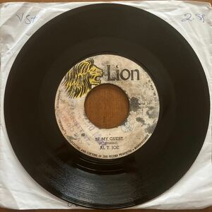 RARE ! 1972年 Al T. JOE Valley Of Tears (A:Be My Guest) Label:Lion Jamaica Reggae 7inch レコード