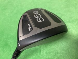 【中古】プロギア 2019 egg フェアウェイウッド 5W 17度 専用シャフト フレックスR M-37（ヘッドカバーなし）P004