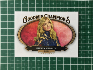 ★UPPER DECK 2020 GOODWIN CHAMPIONS #63 JHENNY ANDRADE［MODEL］ベースカード「HORIZONTAL」UD 20★