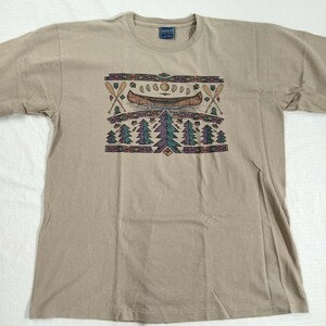 HARBORSIDE GRAPHICS　ハーバーサイド　グラフィック　半袖　プリント　tシャツ カヌー　outdoor プリント　90