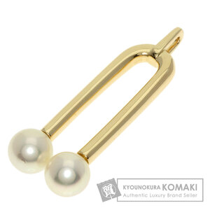 MIKIMOTO ミキモト パール 真珠 ペンダントトップ K14イエローゴールド レディース 中古