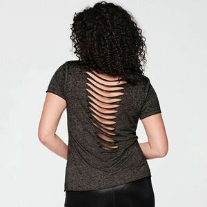 【正規品・新品】Mサイズ★ZUMBA・ズンバ★ Fired Up Slashed Back Top