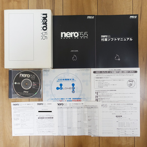 PRO-G nero 5.5 CD-R/RWライティング統合ソフト Windows 動作品