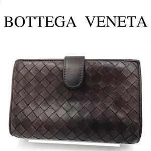 BOTTEGA VENETA ボッテガヴェネタ 折り財布 イントレチャート 総柄