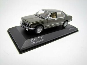 MINICAPMS/ミニチャンプス DP 1/43 BMW 733I (E43) 1977 (グリーンメタリック)