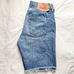 Levi’s　501CT/W32　デニムショーツ / カットオフ　　　W119