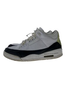 NIKE◆AIR JORDAN 3 RETRO SP_エアジョーダン 3 レトロ SP/US8/WHT