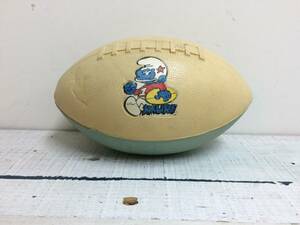 再値下げ !! 激レア スマーフ ヴィンテージ フットボール SMURF VINTAGE FOOT BALL ボール インテリア ディスプレイ VG-1