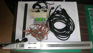 ■万来でＧＯ！IAI 電動シリンダー、コントローラ、スイッチボックス付ケーブルセット 動作未確認 ジャンク