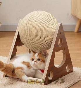 強くお勧め★ ペット 用品 猫 爪とぎ ボール 型 ャット CAT 猫おもちゃ ネコの爪とぎ キャットボール 猫用 爪磨き 猫ストレス解消 玩具