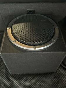 ★三菱　サブウーファー★ DIATONE SW-G50★ 25cm SUBWOOFER サブウーファー　カーオーディオ専門店作成ウーファーBOX付き