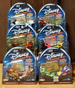 Disney WILD RACERS 6個セット 未開封品 ワイルドレーサー ミッキー他 ※ケース変色あり