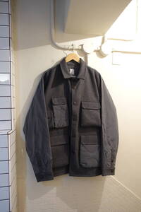 Liberaiders 切り替え　キルティング　ウール　シャツジャケット　サイズXL　761012203　リベレイダース QUILTED UTILITY SHIRT JACKET 