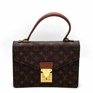 1円 LOUIS VUITTON ルイヴィトン モノグラム コンコルド ハンドバッグ ゴールド金具 M51190