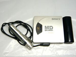 1000円スタート ポータブルMDプレーヤー SONY ソニー WALKMAN ウォークマン 本体:MZ-E55 リモコン:RM-MZE55 通電確認済み 11 HH6008