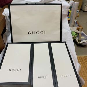 GUCCI グッチ 紙袋　ショッパー 4枚