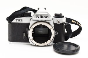 ★超美品　動作確認済★ NIKON ニコン NEW FM2 シルバー フィルムカメラ　モルト新品交換済 防湿庫管理　#B711