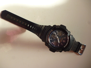 G-SHOCK AWG-M100SB　未使用クラス　作動ジャンク