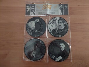 ★フランク・ザッパ Frank Zappa★Frank Zappa Interview Picture Disc Collection★4ピクチャーディスク★中古品★盤反りあり