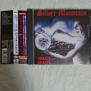 入手困難★02年リマスター★帯付★シルヴァー・マウンテン★シェイキン・ブレインズ★ SILVER MOUNTAIN★SHAKIN’ BRAINS #TREAT #TNT