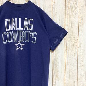 NFL Dallas Cowboys ダラス・カウボーイズ プリント Tシャツ M USA古着 アメリカ古着