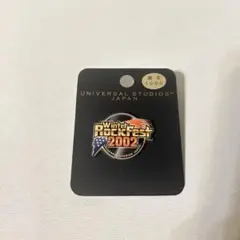 ユニバーサルスタジオジャパン USJ 2002 ピンズ rockfest