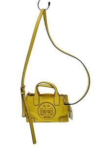 TORY BURCH◆TORY BURCH/トリーバーチ/ショルダーバッグ/ナイロン/YLW/ミニショpルダー/2WAY/