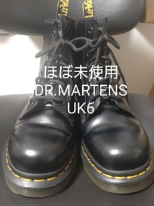 ほぼ未使用 Dr.martens マーチン 8ホールブーツ UK6 ブラック