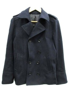 ミッシェルクランオム M.K HOMME Pコート ピーコート ショート丈 46 紺 ネイビー /DT メンズ