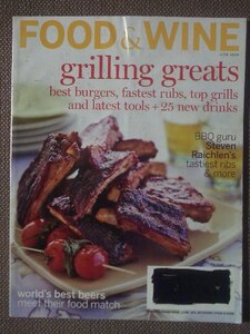 Food & Wine June 2006　英語版