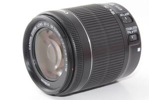 【外観特上級】Canon キヤノン 標準ズームレンズ EF-S18-55mm F3.5-5.6 IS STM　#a12999