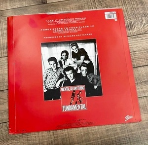 12″シングル■Mental As Anything★メンタル・アズ・エニシング - Live It Up／映画 クロコダイル・ダンディー挿入歌、Crocodile Dundee